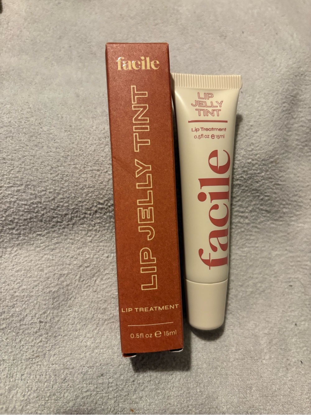 Facile Lip Jelly Tint Lip Treatment shade Cognac Brand New in Box!!!